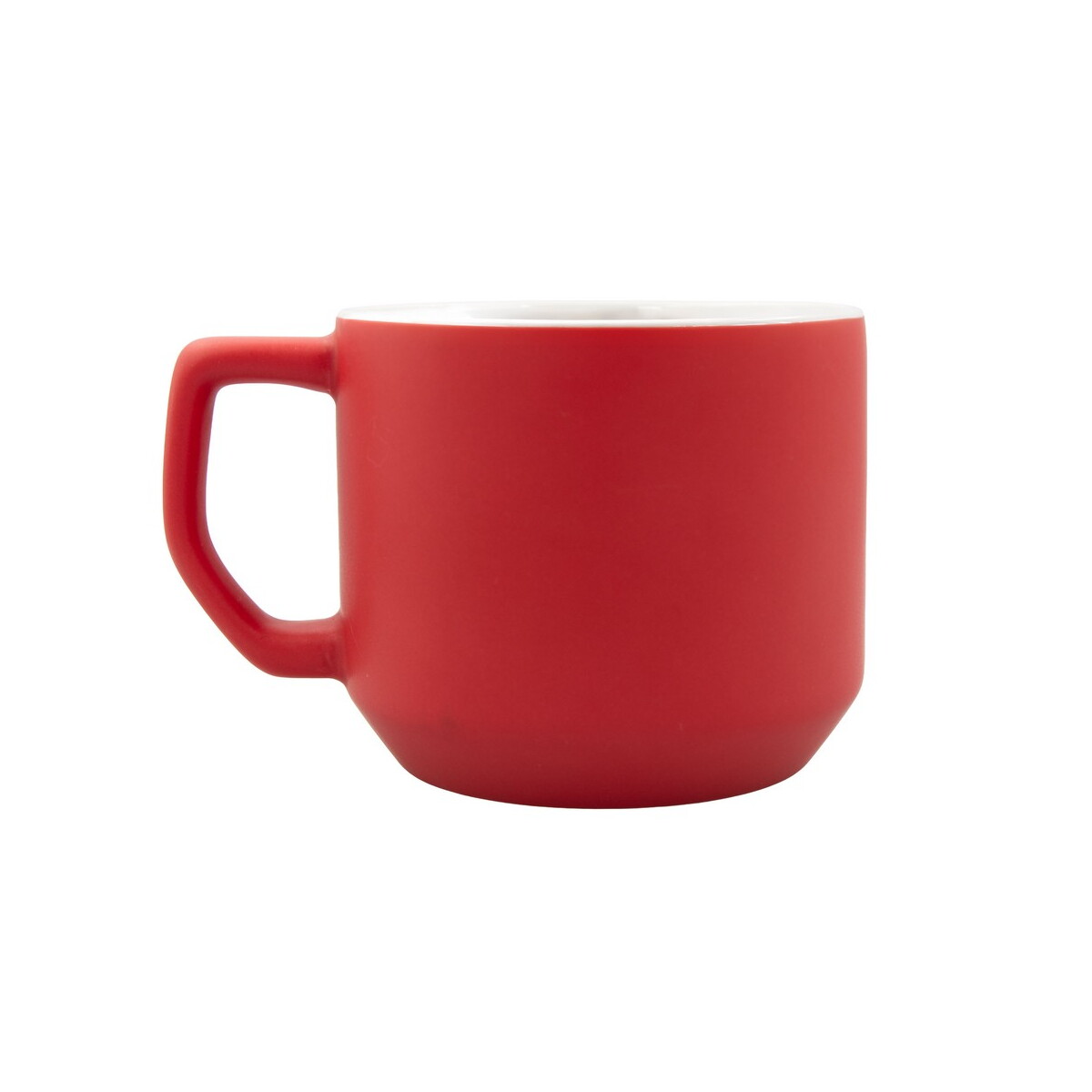 Kubki z logo – kubek ceramiczny 330 ml | everika – czerwony VA903-05_ISL01 Kubek ceramiczny 330 ml | Everika - czerwony VA903-05_ISL01