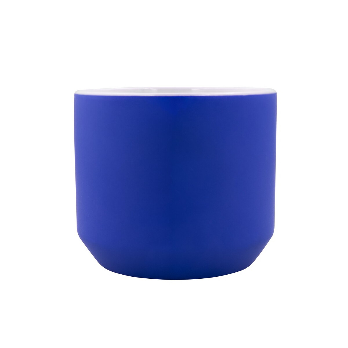 Kubki z logo – kubek ceramiczny 330 ml | everika – niebieski VA903-11_AAB01 Kubek ceramiczny 330 ml | Everika - niebieski VA903-11_AAB01