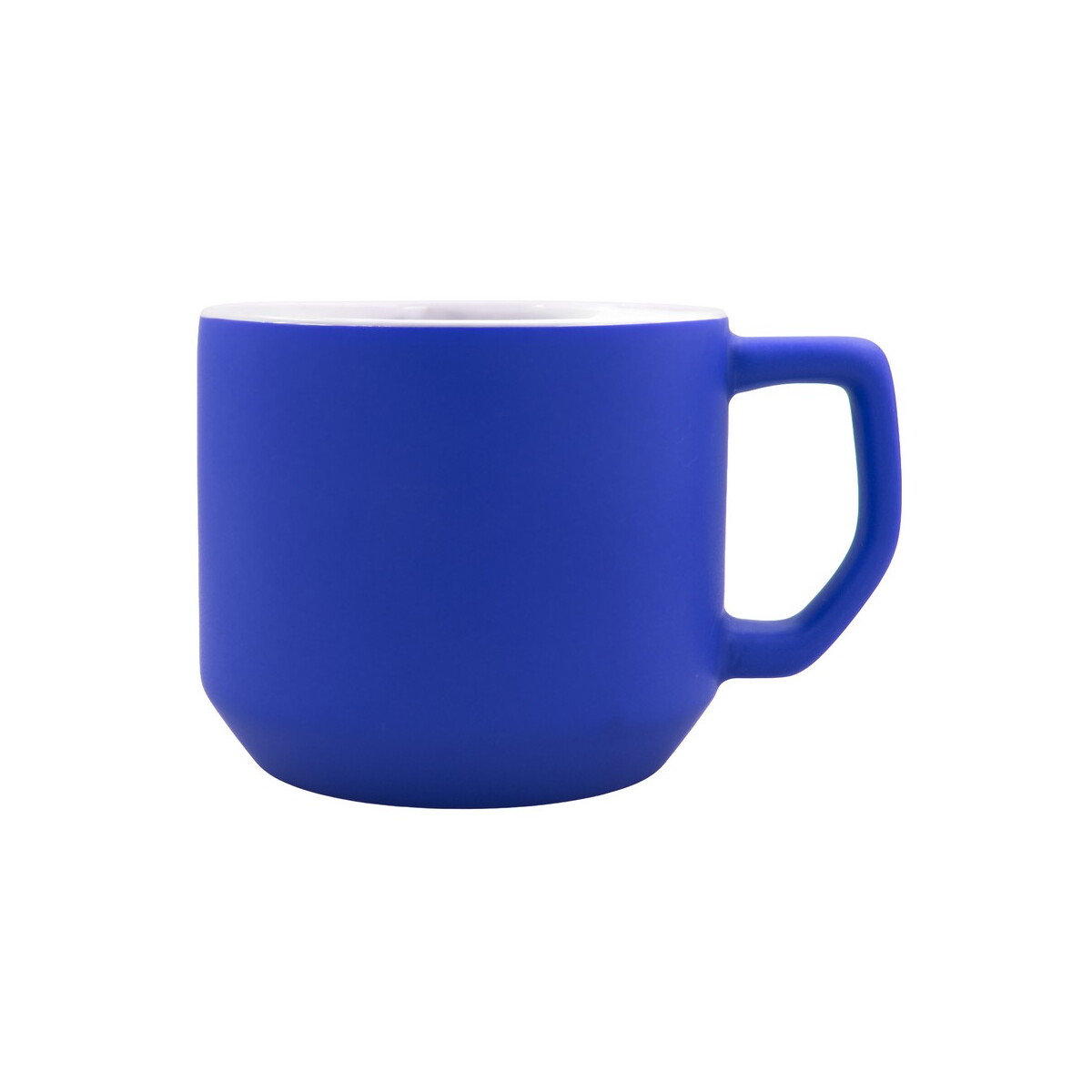 Kubki z logo – kubek ceramiczny 330 ml | everika – niebieski VA903-11_ISR01 Kubek ceramiczny 330 ml | Everika - niebieski VA903-11_ISR01