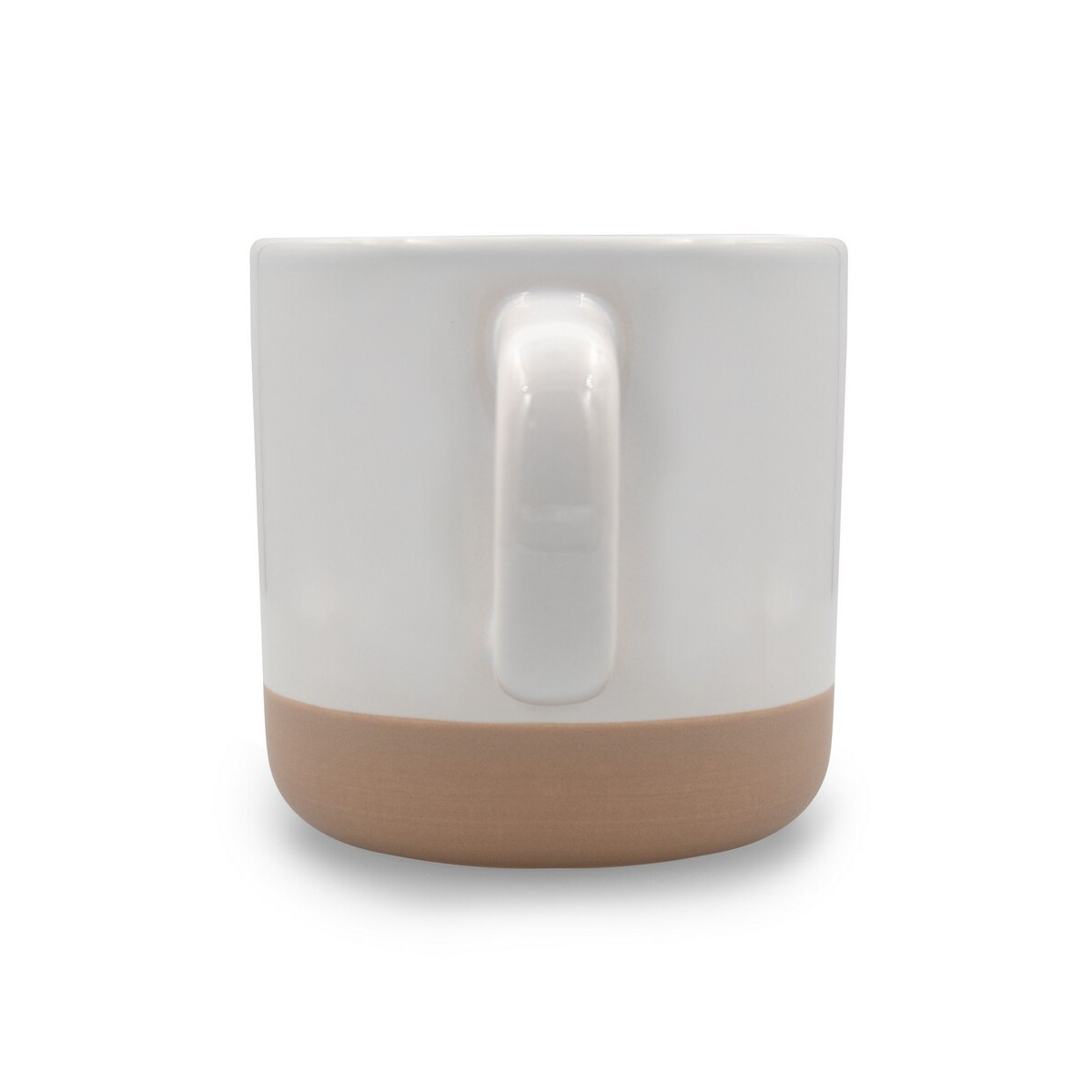 Kubki z logo – kubek ceramiczny 340 ml | aato – biały VA904-02_IBK01 Kubek ceramiczny 340 ml | Aato - biały VA904-02_IBK01