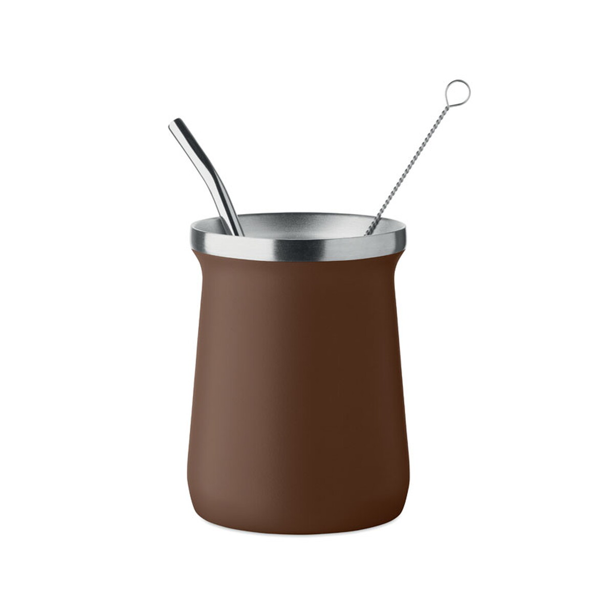 Kubek do herbaty yerba mate MIYERBA - brązowy mo2776-01