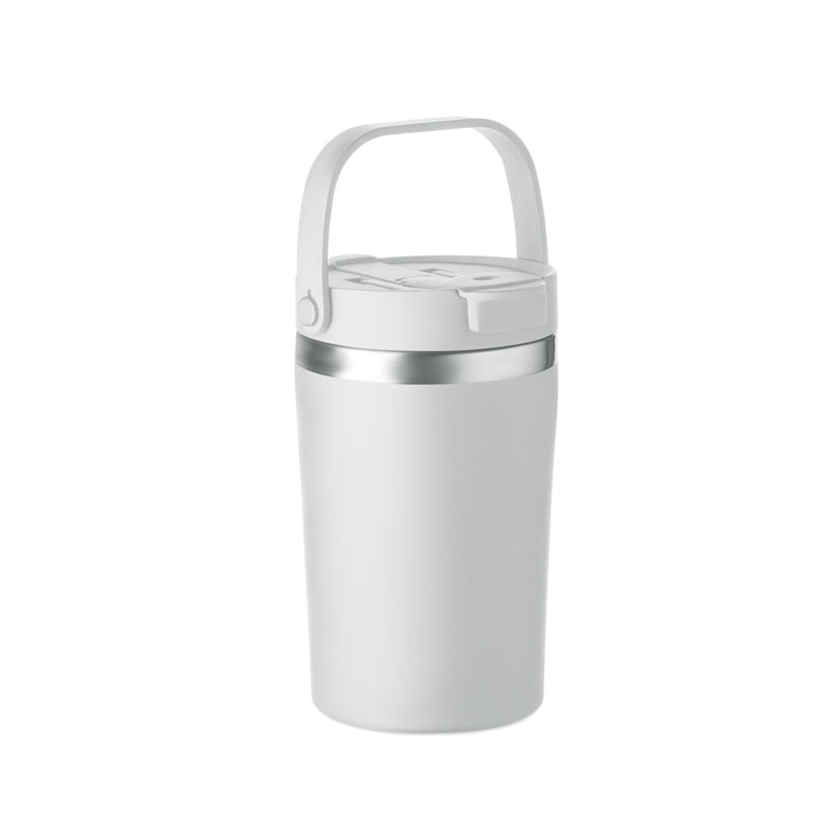 Kubki z logo – kubek dwuścienny 350 ml cozycup – biały mo2922-06 Kubek dwuścienny 350 ml COZYCUP - biały mo2922-06