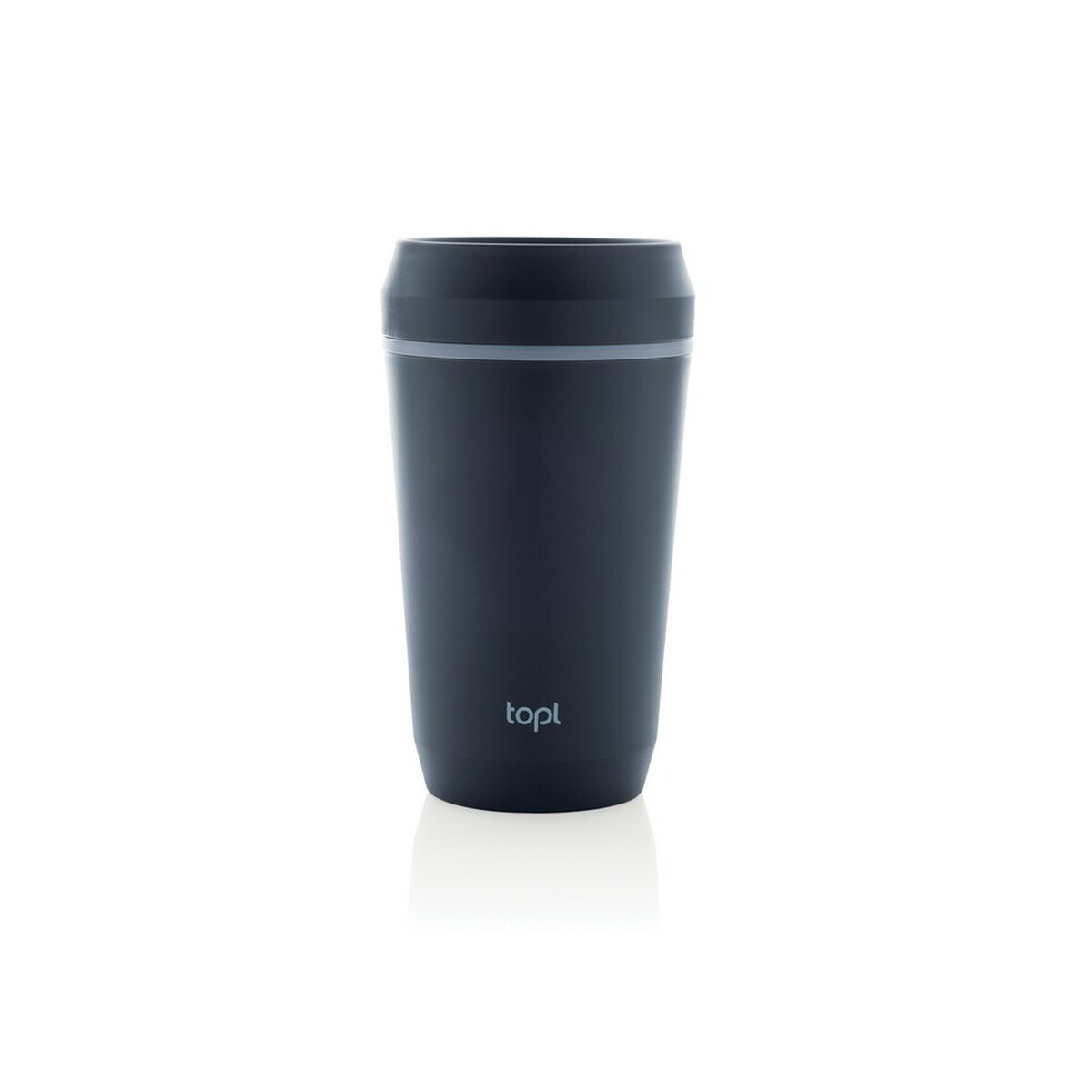 Kubki z logo – kubek podróżny 354 ml topl – navy VTO03-04_RBTGP12NA__B_1 Kubek podróżny 354 ml Topl - navy VTO03-04_RBTGP12NA__B_1