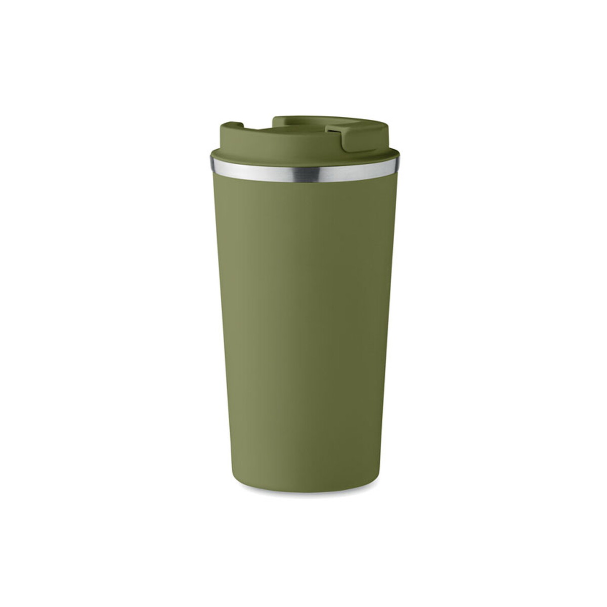 Kubki z logo – kubek, podwójne ścianki 510 ml brace + – ciemnozielony mo6579-60 Kubek, podwójne ścianki 510 ml BRACE + - ciemnozielony mo6579-60