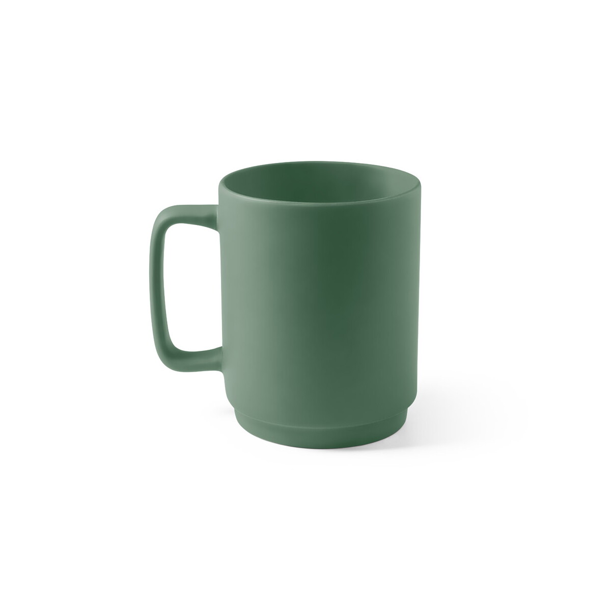 Kubki z logo – mighty. ceramiczny kubek z cylindrycznym korpusem 330 ml – wojskowa zielony 94273_149-a MIGHTY. Ceramiczny kubek z cylindrycznym korpusem 330 mL - Wojskowa zielony 94273_149-a