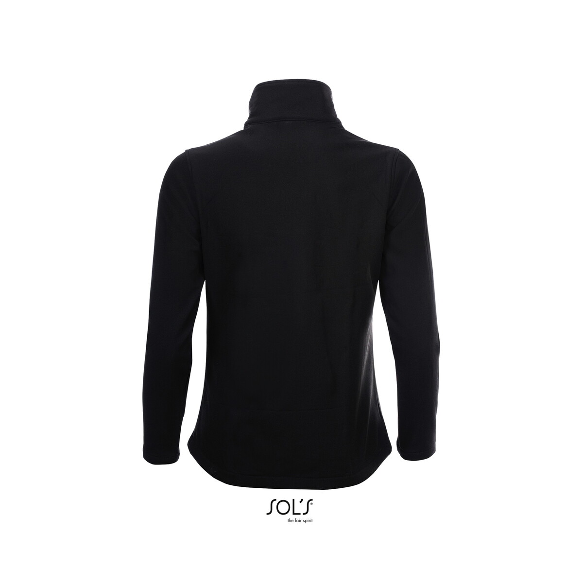 Kurtki z logo – race damskie softsh. kurtka race women – czarna – m s01194-bk-back RACE Damskie Softsh. Kurtka RACE WOMEN - Czarna - M s01194-bk-back
