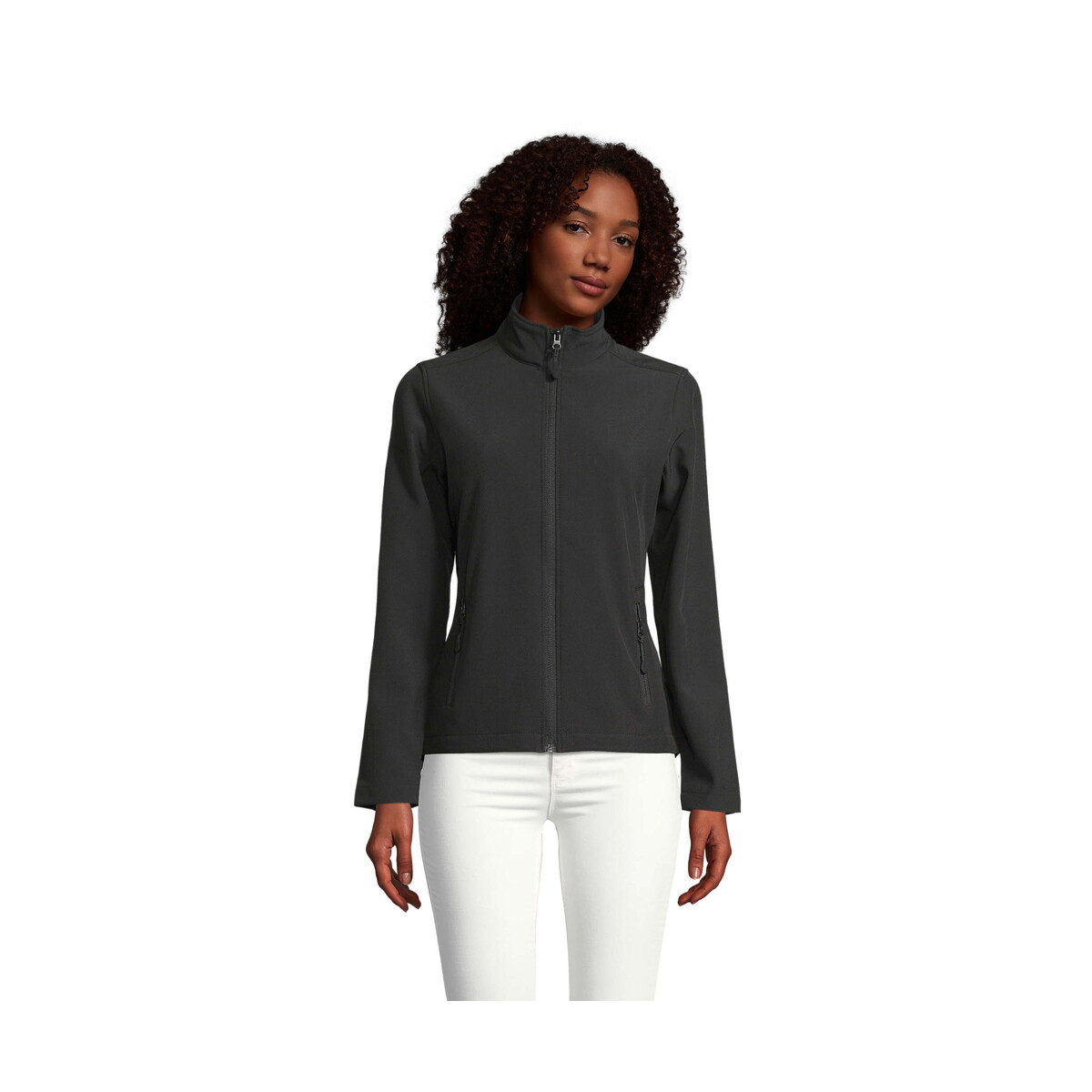 Kurtki z logo – race damskie softsh. kurtka race women – czarna – m s01194-bk RACE Damskie Softsh. Kurtka RACE WOMEN - Czarna - M s01194-bk