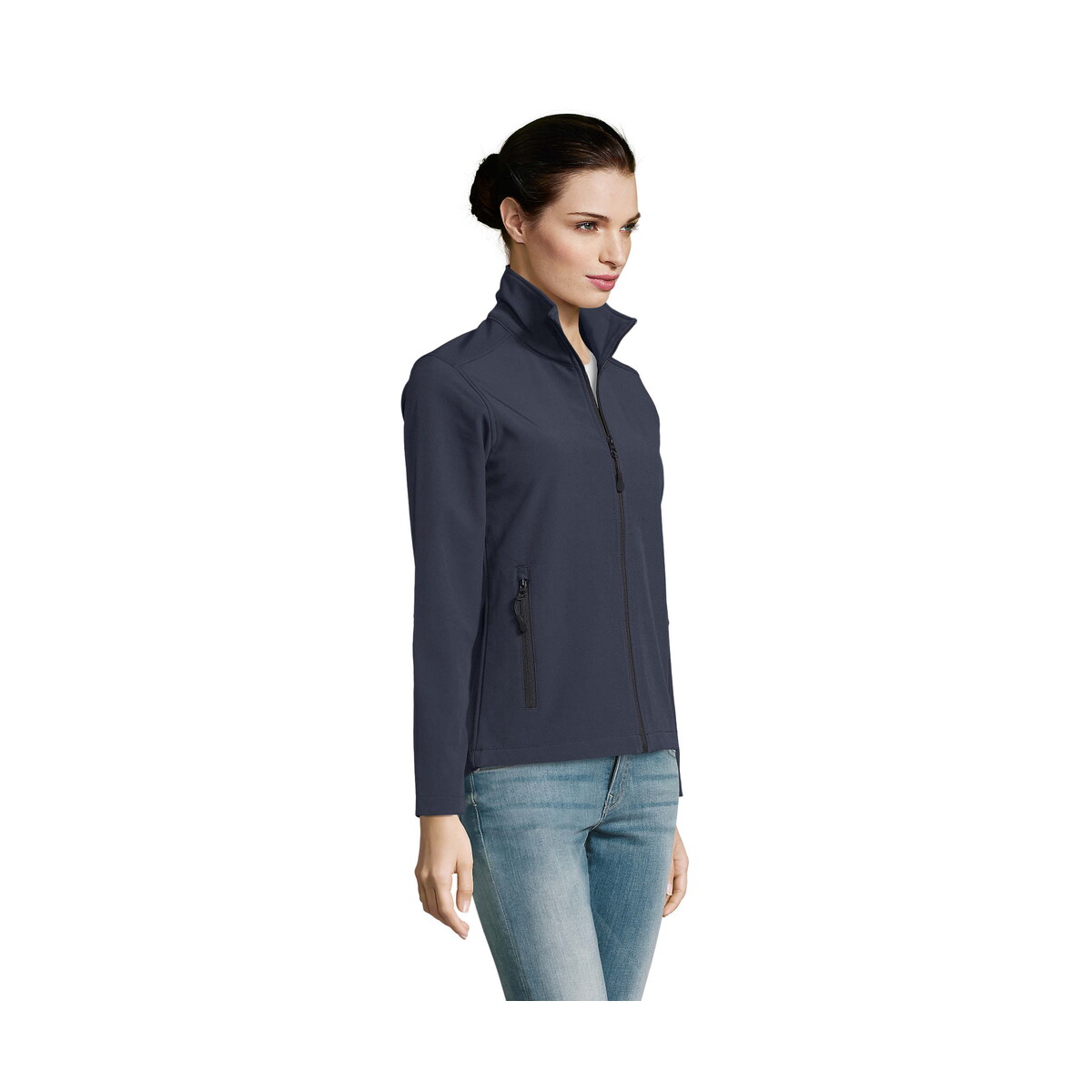 Kurtki z logo – race damskie softsh. kurtka race women – french navy – xl s01194-fn-side RACE Damskie Softsh. Kurtka RACE WOMEN - French Navy - XL s01194-fn-side