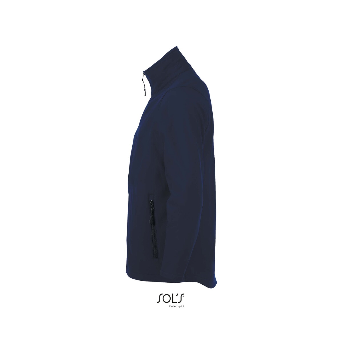 Kurtki z logo – race męski softshell race men – french navy – 3xl s01195-fn-side RACE męski softshell RACE MEN - French Navy - 3XL s01195-fn-side