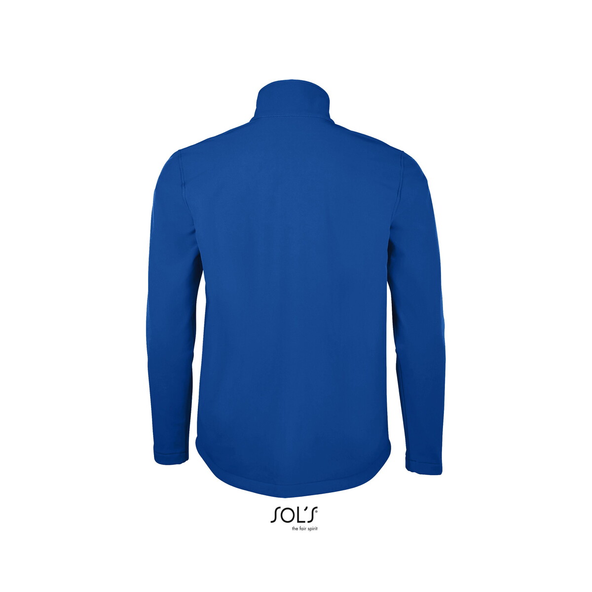 Kurtki z logo – race męski softshell race men – niebieski – l s01195-rb-back RACE męski softshell RACE MEN - Niebieski - L s01195-rb-back