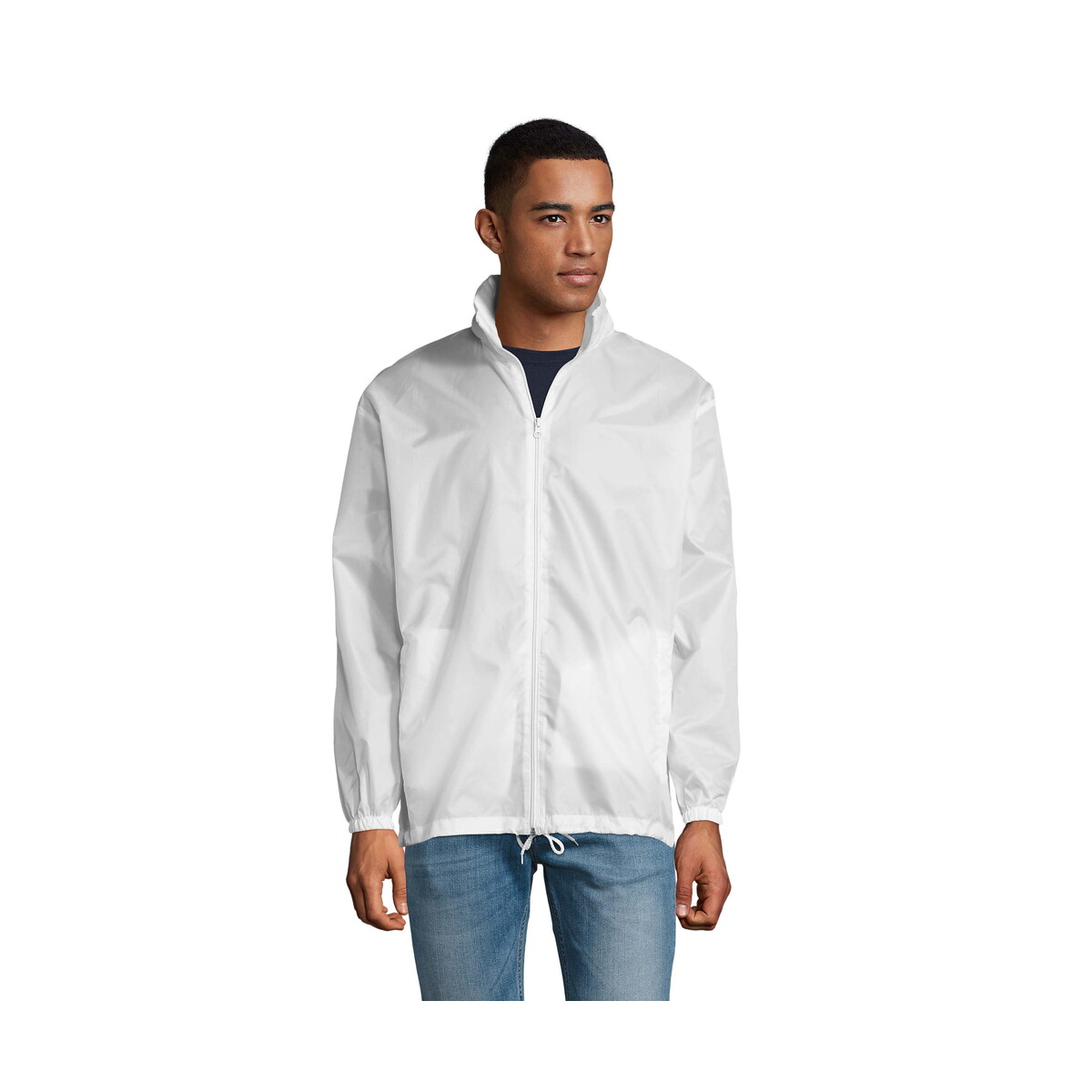 Kurtki z logo – shift uni wiatrówka 210g shift – biała – xl s01618-wh SHIFT UNI wiatrówka 210g SHIFT - Biała - XL s01618-wh