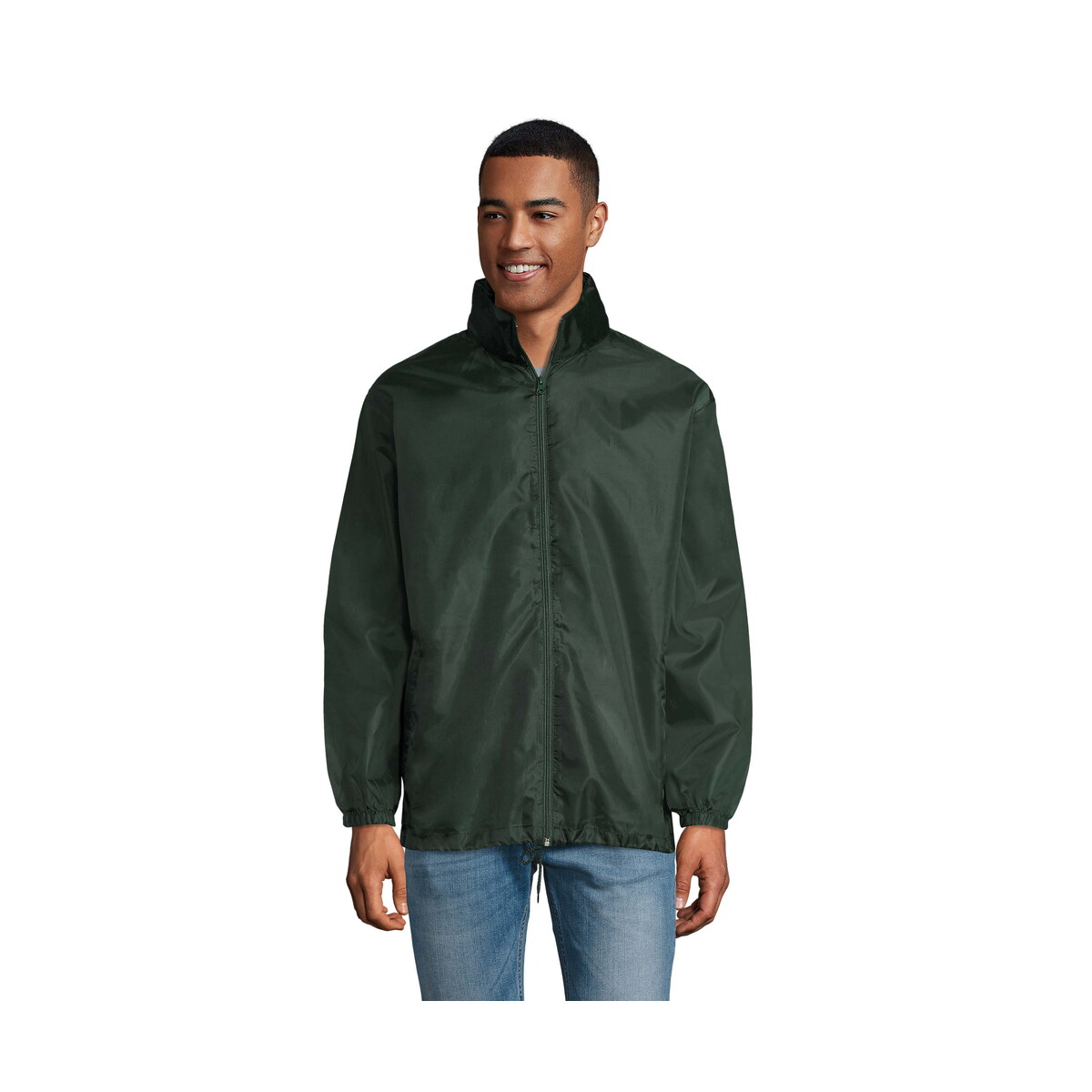 Kurtki z logo – shift uni wiatrówka 210g shift – ciemno-zielona – m s01618-fg SHIFT UNI wiatrówka 210g SHIFT - Ciemno-Zielona - M s01618-fg