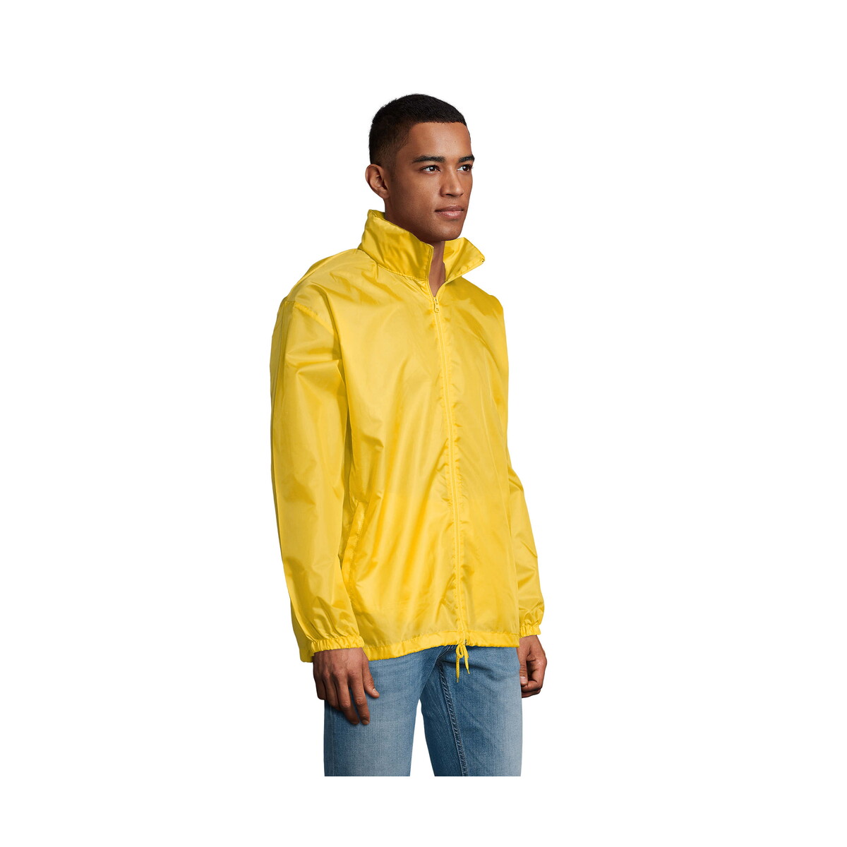 Kurtki z logo – shift uni wiatrówka 210g shift – dorado – m s01618-go-side SHIFT UNI wiatrówka 210g SHIFT - Dorado - M s01618-go-side