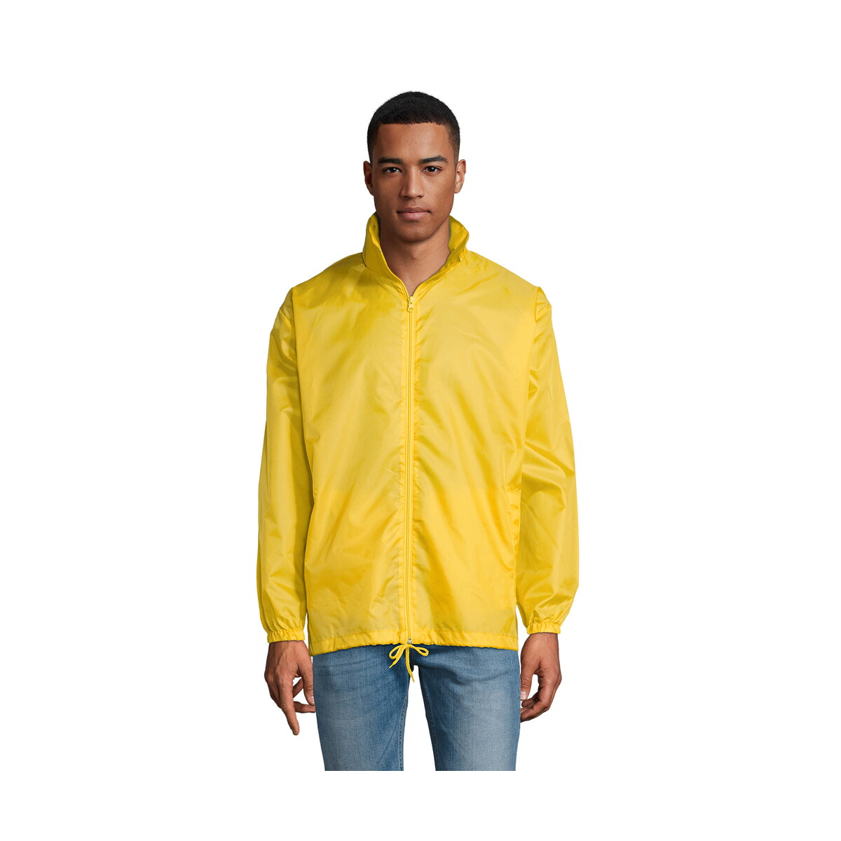 Kurtki z logo – shift uni wiatrówka 210g shift – dorado – m s01618-go SHIFT UNI wiatrówka 210g SHIFT - Dorado - M s01618-go