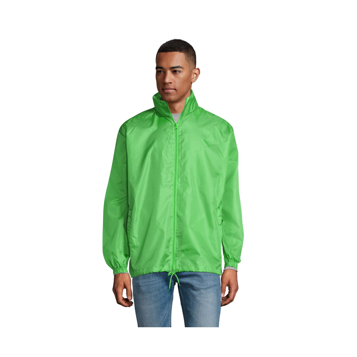 Kurtki z logo – shift uni wiatrówka 210g shift – lime – m s01618-lm SHIFT UNI wiatrówka 210g SHIFT - Lime - M s01618-lm