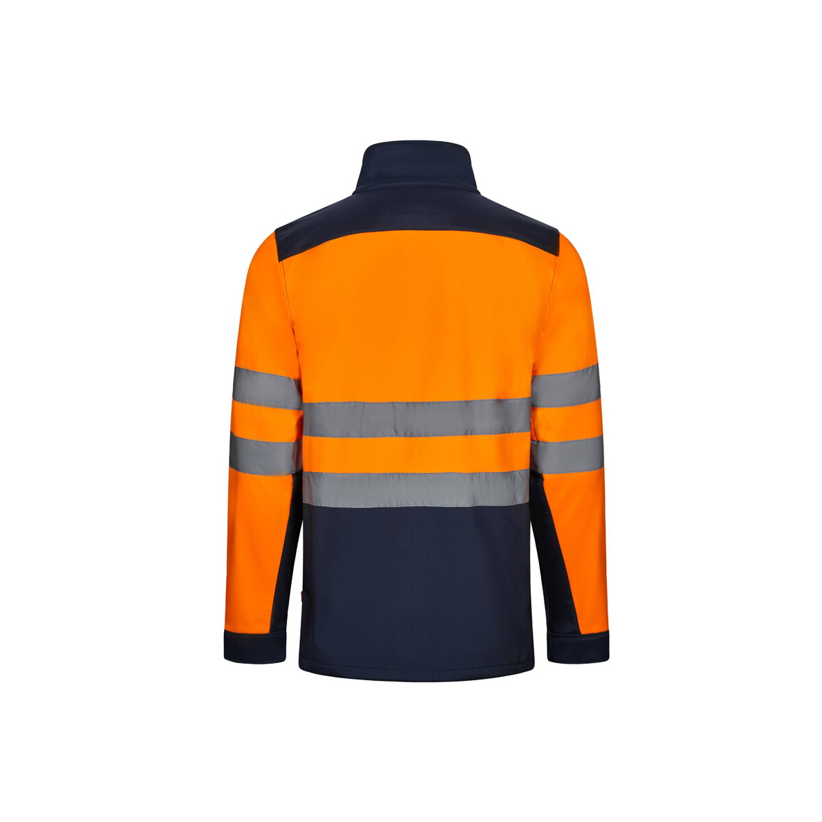 Kurtki z logo – vl hestia. dwukolorowa kurtka soft shell (280 g/m²) z poliestru (96%) i elastanu (4%) – granatowa/pomarańczowa 36144_214-b VL HESTIA. Dwukolorowa kurtka soft shell (280 g/m²) z poliestru (96%) i elastanu (4%) - Granatowa/Pomarańczowa 36144_214-b