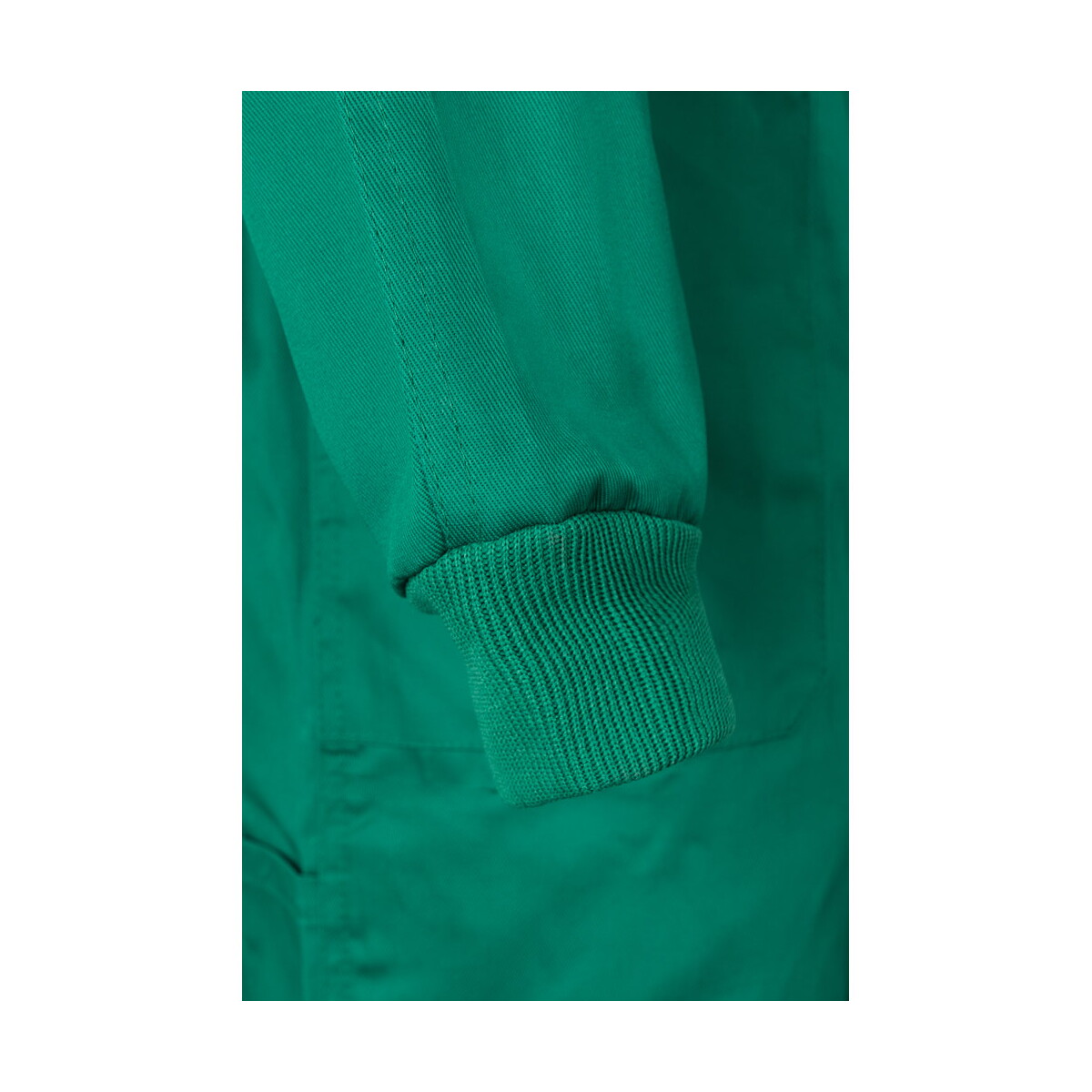 Kurtki z logo – vl yama. kombinezon przeciwdeszczowy (225 g/m²), dwuczęściowy z poliestru (100%) z powłoką pvc – zielony 36086_109-f VL YAMA. Kombinezon przeciwdeszczowy (225 g/m²), dwuczęściowy z poliestru (100%) z powłoką PVC - zielony 36086_109-f