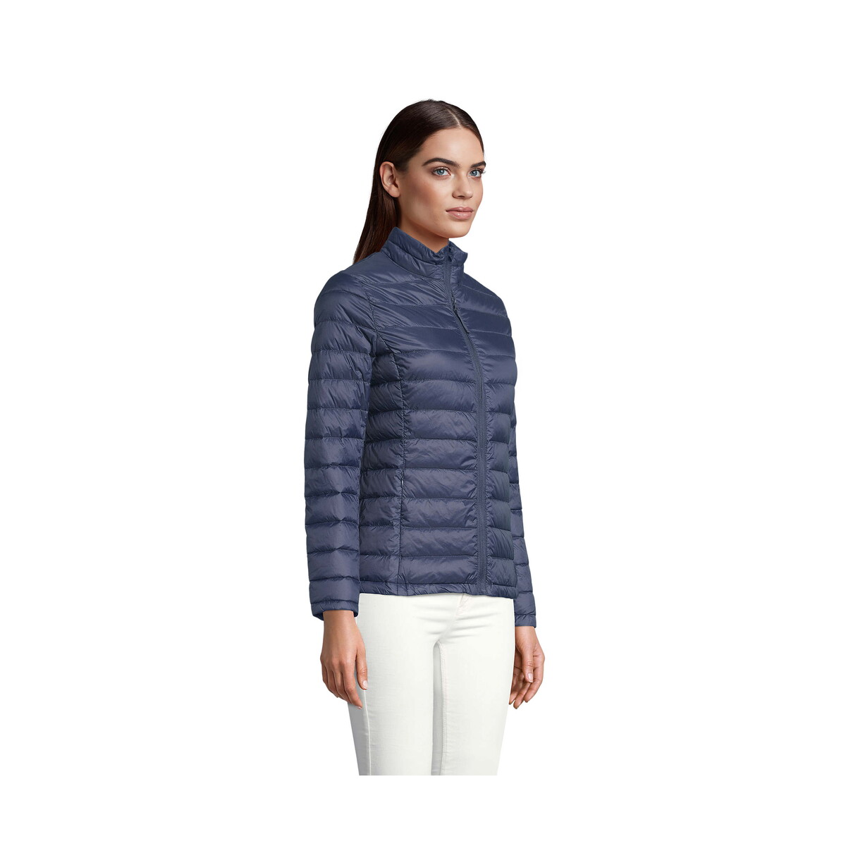 Kurtki z logo – wilson jacket damskie 380t wilson women – french navy – xxl s02899-fn-side WILSON JACKET Damskie 380T WILSON WOMEN - French Navy - XXL s02899-fn-side