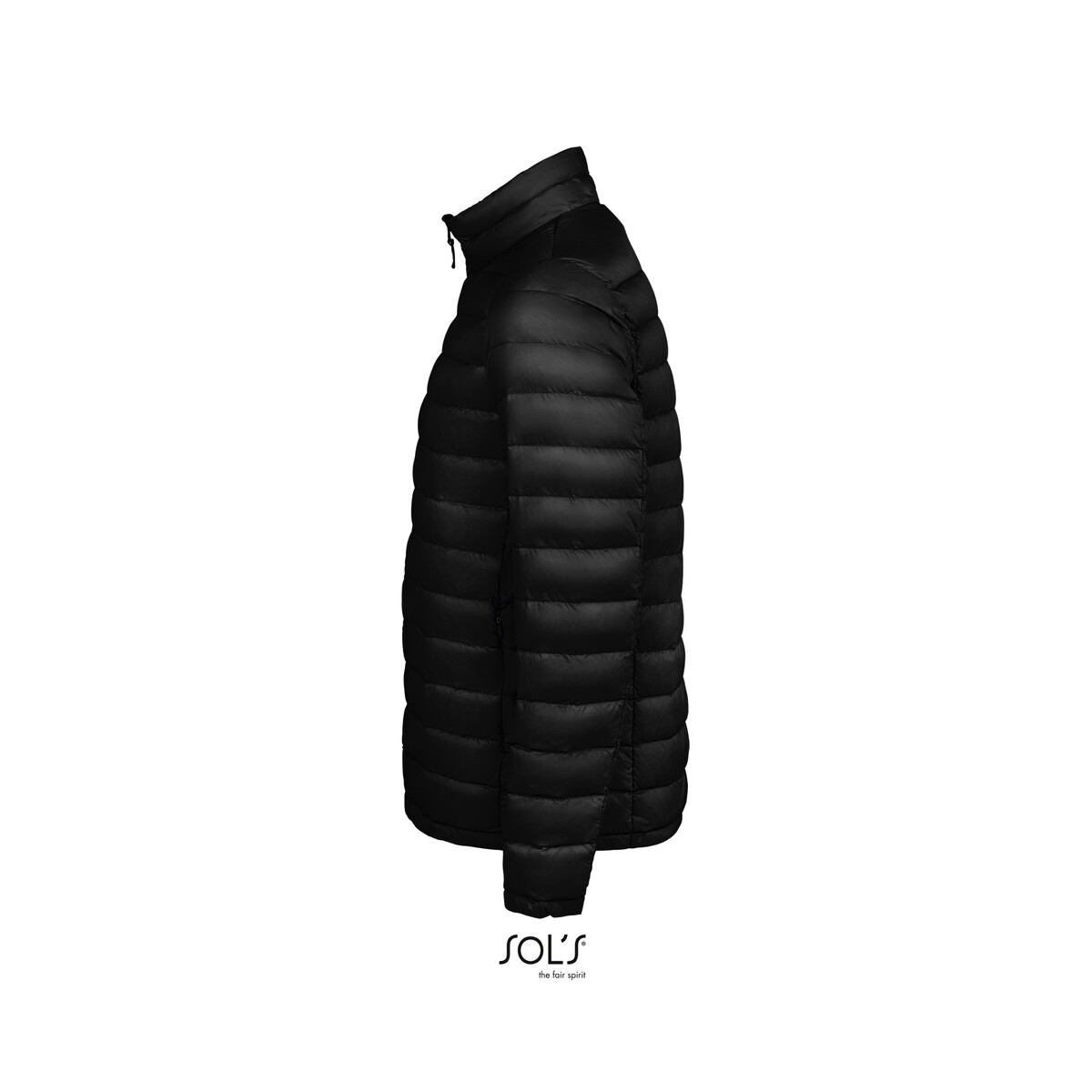 Kurtki z logo – wilson jacket męskie 380t wilson men – czarna – l s02898-bk-top WILSON JACKET Męskie 380T WILSON MEN - Czarna - L s02898-bk-top