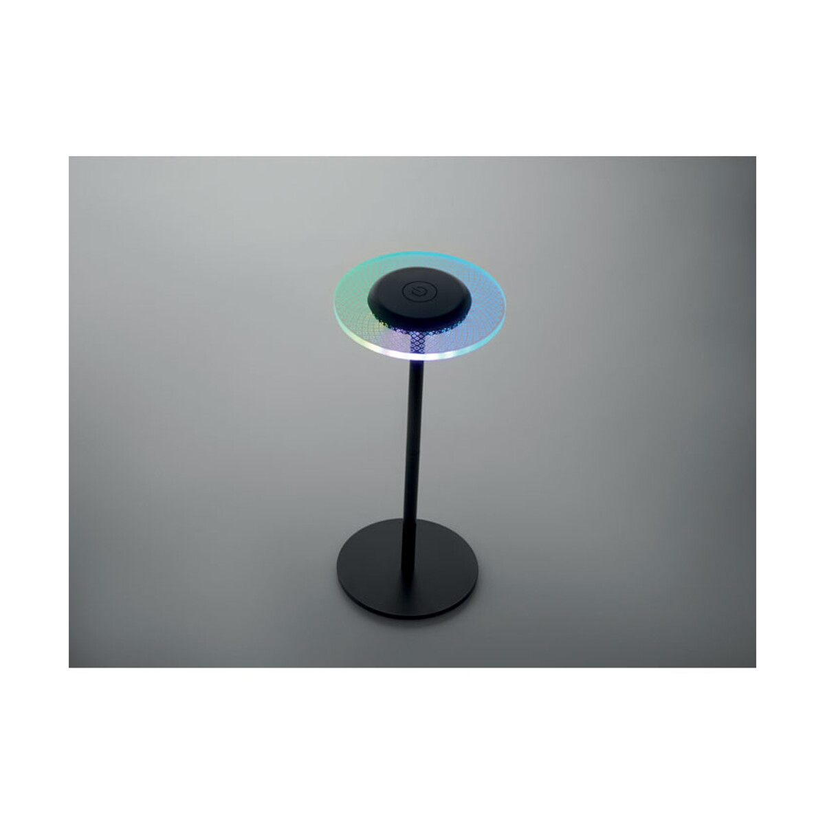 Latarki z logo – akumulatorowa żelazna lampa lounge – czarna mo2950-03-ambiant Akumulatorowa żelazna lampa LOUNGE - czarna mo2950-03-ambiant
