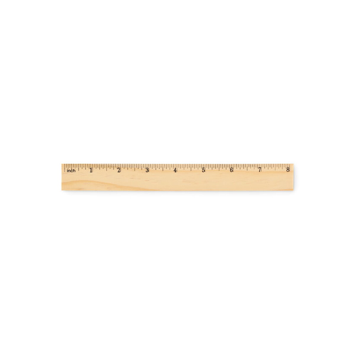 Linijki z logo – drewniana linijka 20 cm ruler20 – drewniana mo2917-40-back Drewniana linijka 20 cm RULER20 - drewniana mo2917-40-back