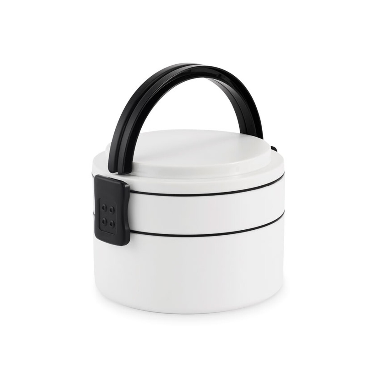 Lunchboxy z logo – lunchbox pp 2 poziomy 950 ml ensala – biały mo2902-06-back Lunchbox PP 2 poziomy 950 ml ENSALA - biały mo2902-06-back