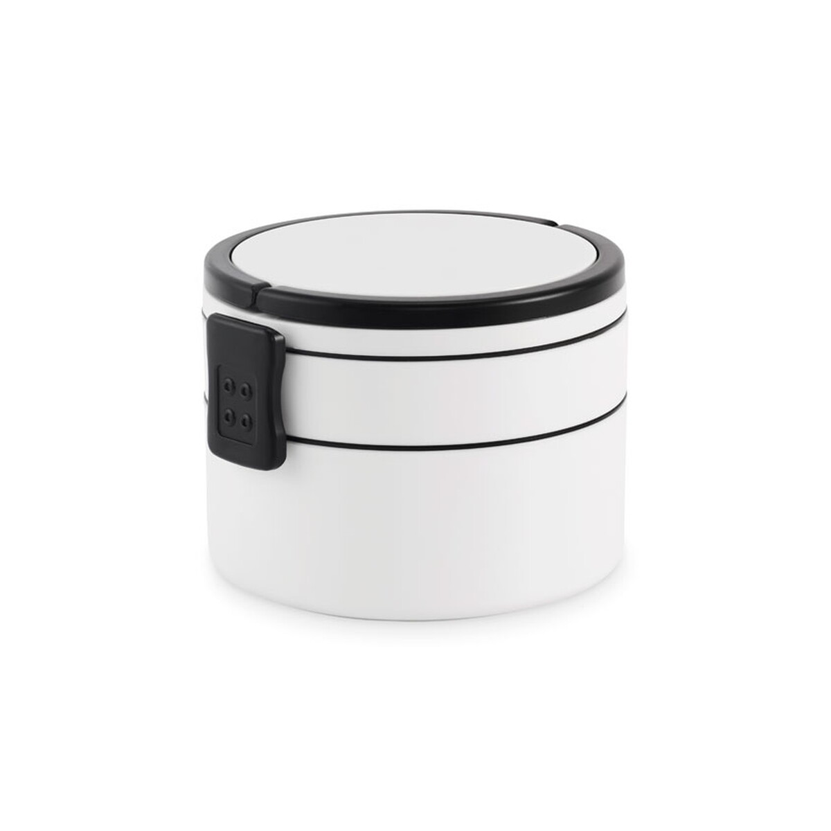 Lunchboxy z logo – lunchbox pp 2 poziomy 950 ml ensala – biały mo2902-06 Lunchbox PP 2 poziomy 950 ml ENSALA - biały mo2902-06