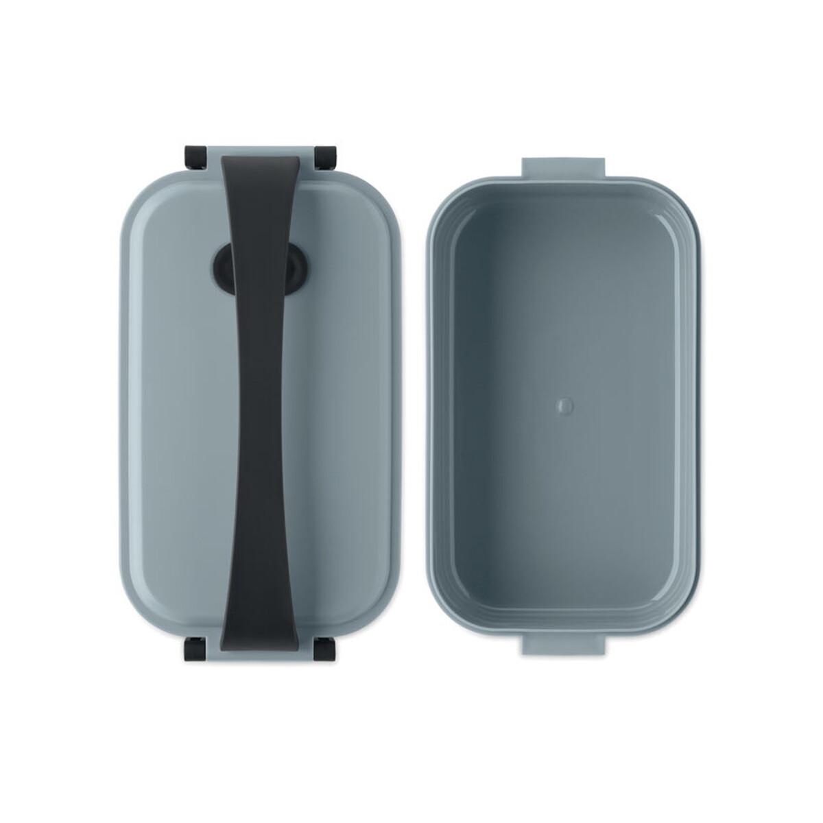 Lunchboxy z logo – lunchbox pp 800ml sarnie – petrolowy mo2941-20-open Lunchbox PP 800ml SARNIE - petrolowy mo2941-20-open
