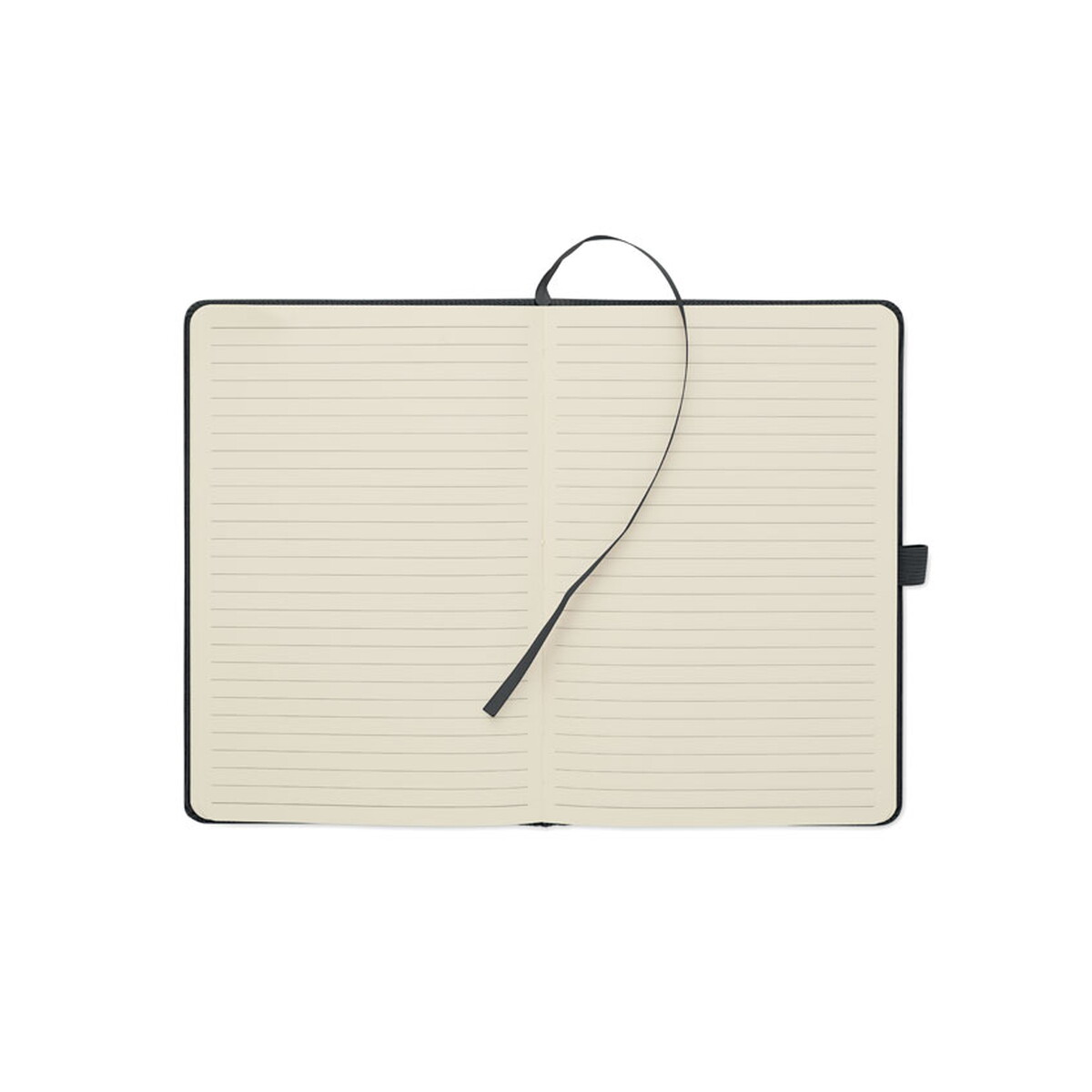 Notatniki z logo – notatnik a5 twarda okładka cordi note – czarny mo2861-03-top Notatnik A5 twarda okładka CORDI NOTE - czarny mo2861-03-top