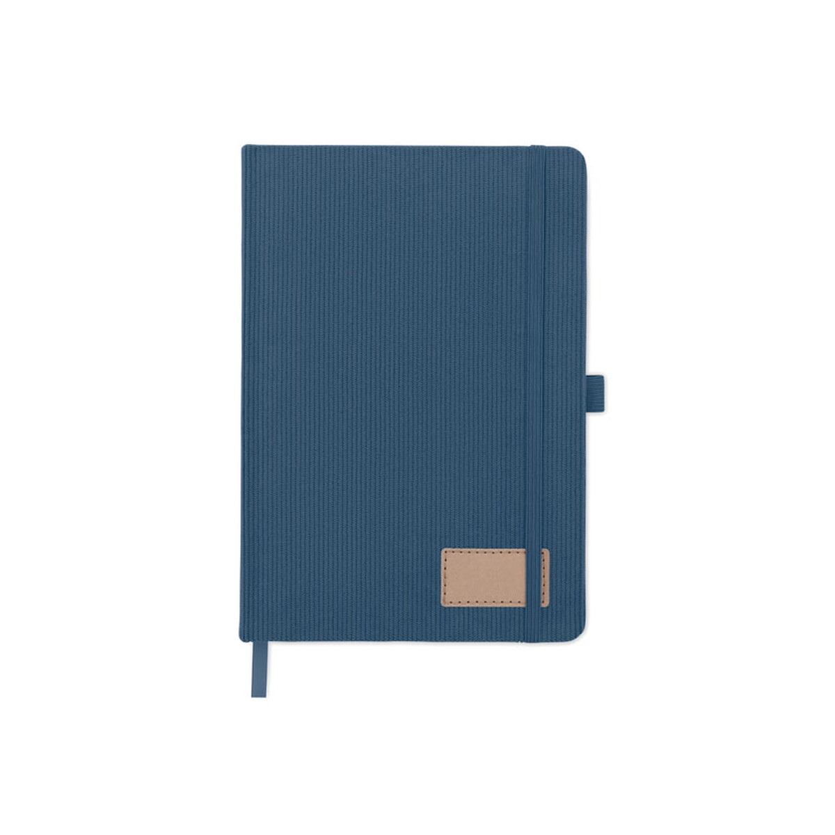 Notatniki z logo – notatnik a5 twarda okładka cordi note – niebieski mo2861-04-back Notatnik A5 twarda okładka CORDI NOTE - niebieski mo2861-04-back