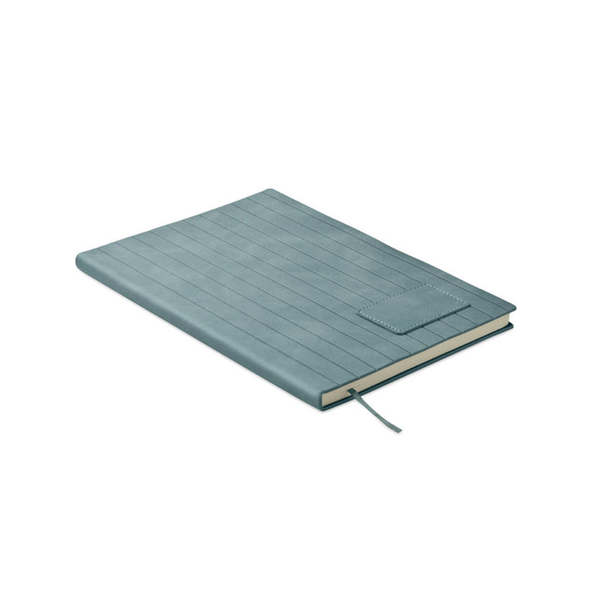 Notatnik A5 z dymionego PU TINTRAY - petrolowy mo2663-20