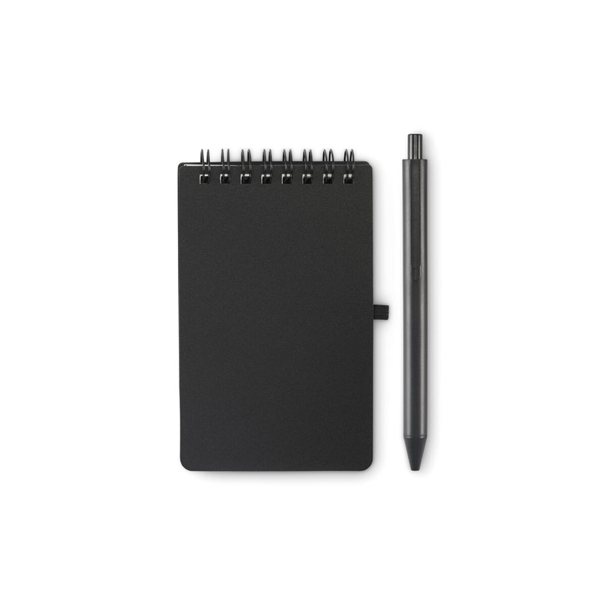 Notatniki z logo – wodoodporny notatnik kit – czarny mo2889-03-top Wodoodporny notatnik KIT - czarny mo2889-03-top