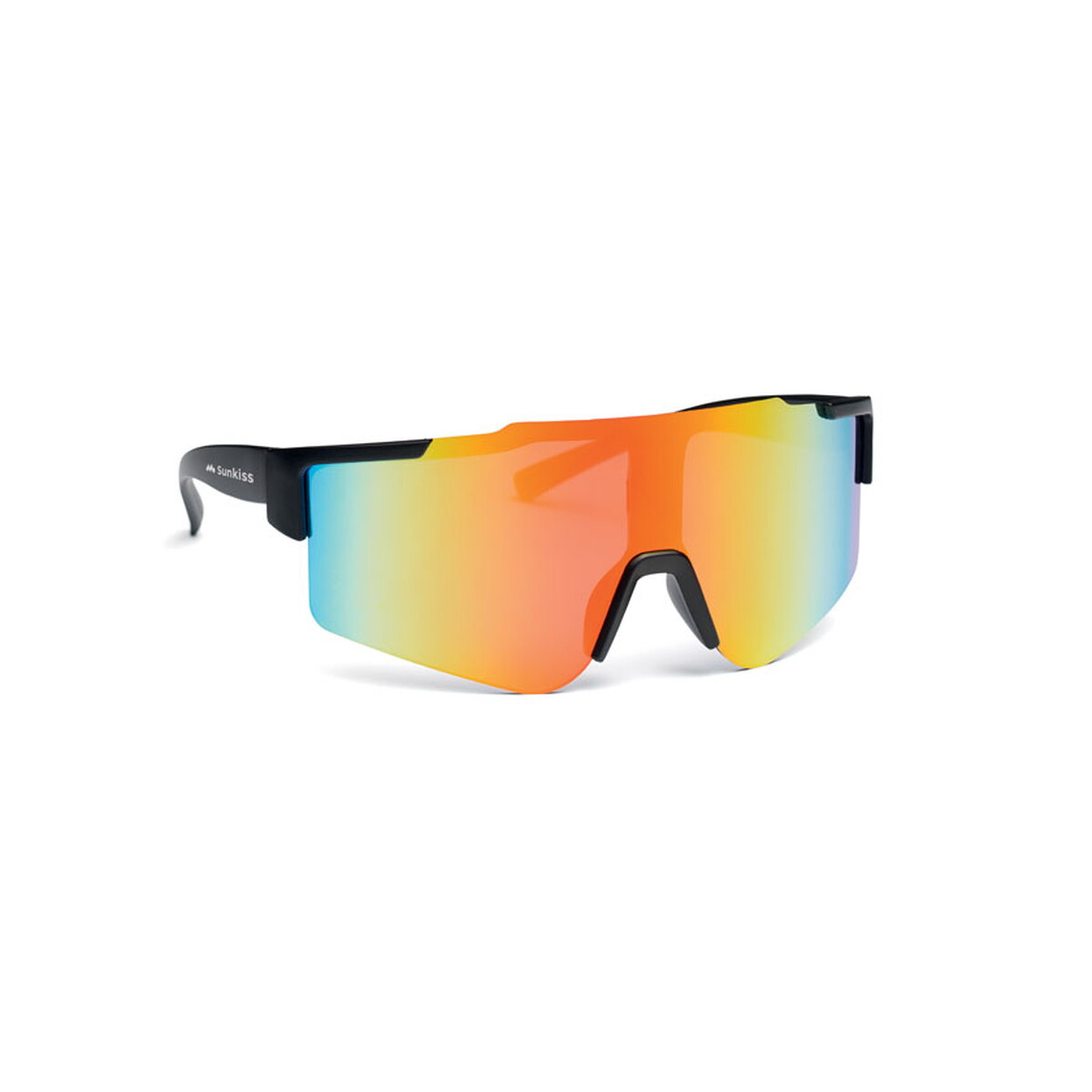 Okulary z logo – lustrzane sportowe okulary prze shine – wielokolorowe mo2544-99-print Lustrzane sportowe okulary prze SHINE - wielokolorowe mo2544-99-print
