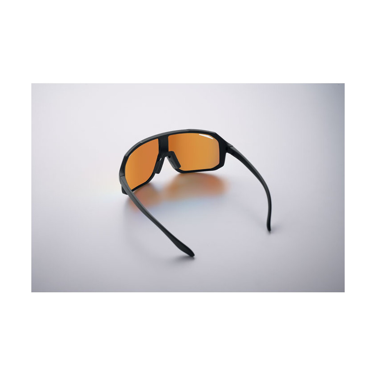Okulary z logo – sportowe okulary uv400 flash – pomarańczowe mo2816-10-open Sportowe okulary UV400 FLASH - pomarańczowe mo2816-10-open