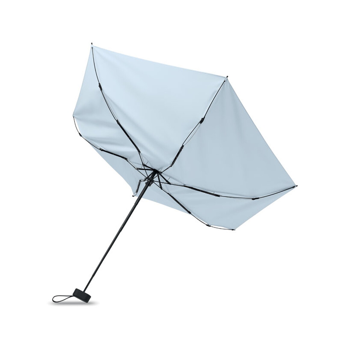Parasole klasyczne z logo – 19″ wiatroodporny parasol portland sin – baby blue mo2844-66-top 19″ wiatroodporny parasol PORTLAND SIN - baby blue mo2844-66-top