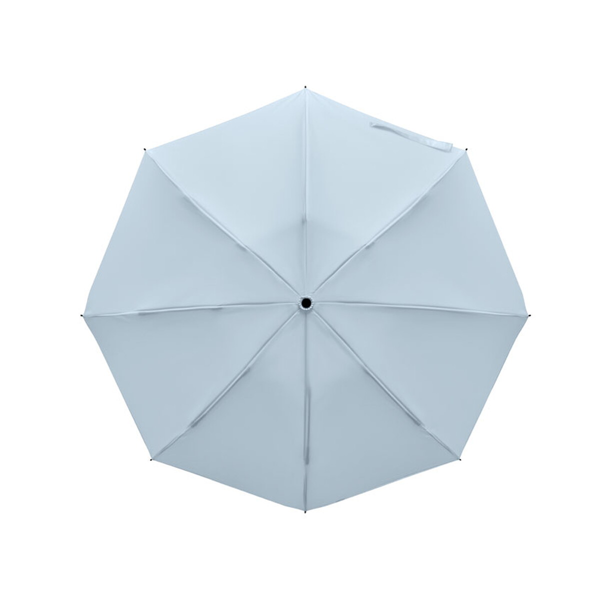 Parasole klasyczne z logo – 23″ wiatroodporny parasol agumbe – baby blue mo2925-66-picture2 23″ wiatroodporny parasol AGUMBE - baby blue mo2925-66-picture2