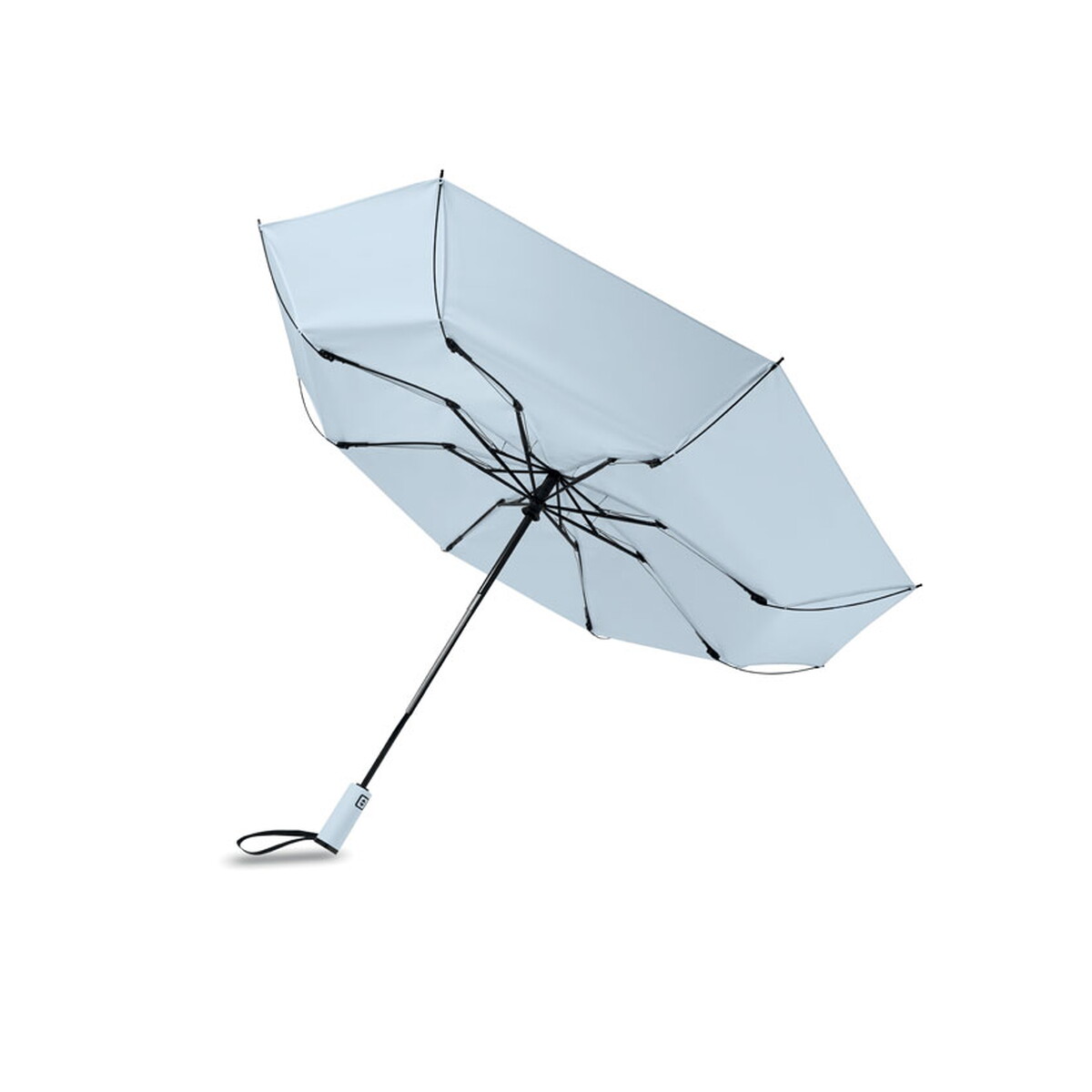 Parasole klasyczne z logo – 23″ wiatroodporny parasol agumbe – baby blue mo2925-66-top 23″ wiatroodporny parasol AGUMBE - baby blue mo2925-66-top