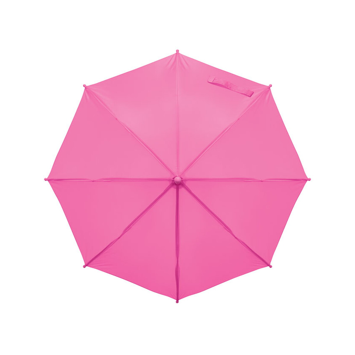 Parasole klasyczne z logo – parasol dziecięcy 18″ drykid – fuksja mo2843-38-side Parasol dziecięcy 18″ DRYKID - fuksja mo2843-38-side