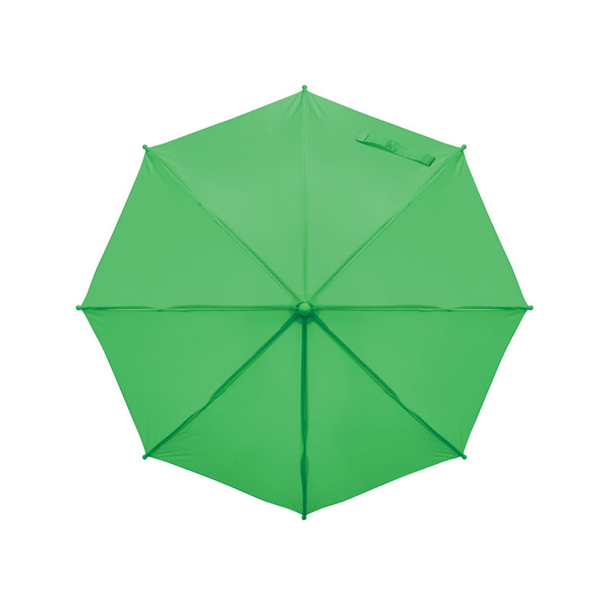 Parasole klasyczne z logo – parasol dziecięcy 18″ drykid – zielony mo2843-09-side Parasol dziecięcy 18″ DRYKID - zielony mo2843-09-side