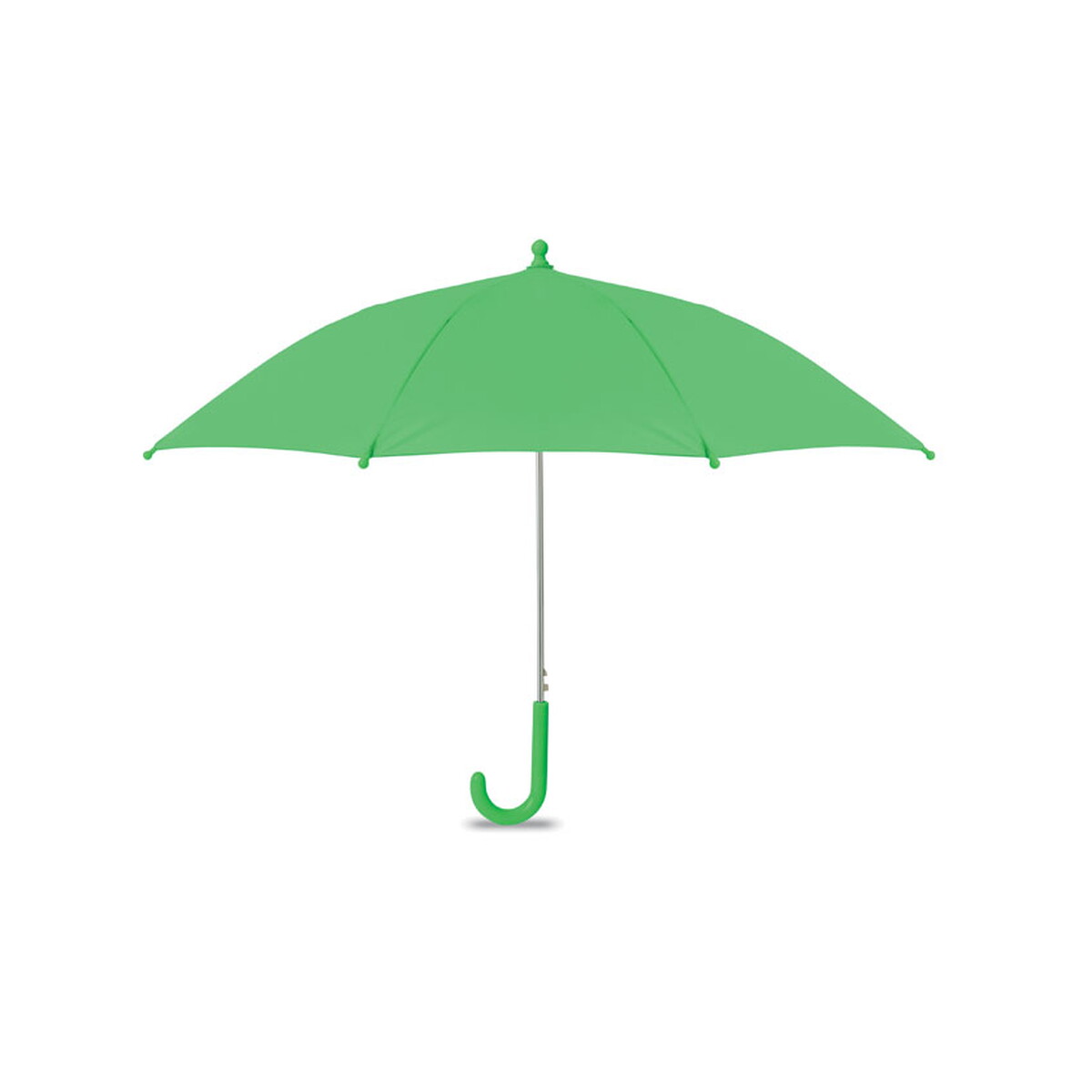 Parasole klasyczne z logo – parasol dziecięcy 18″ drykid – zielony mo2843-09 Parasol dziecięcy 18″ DRYKID - zielony mo2843-09