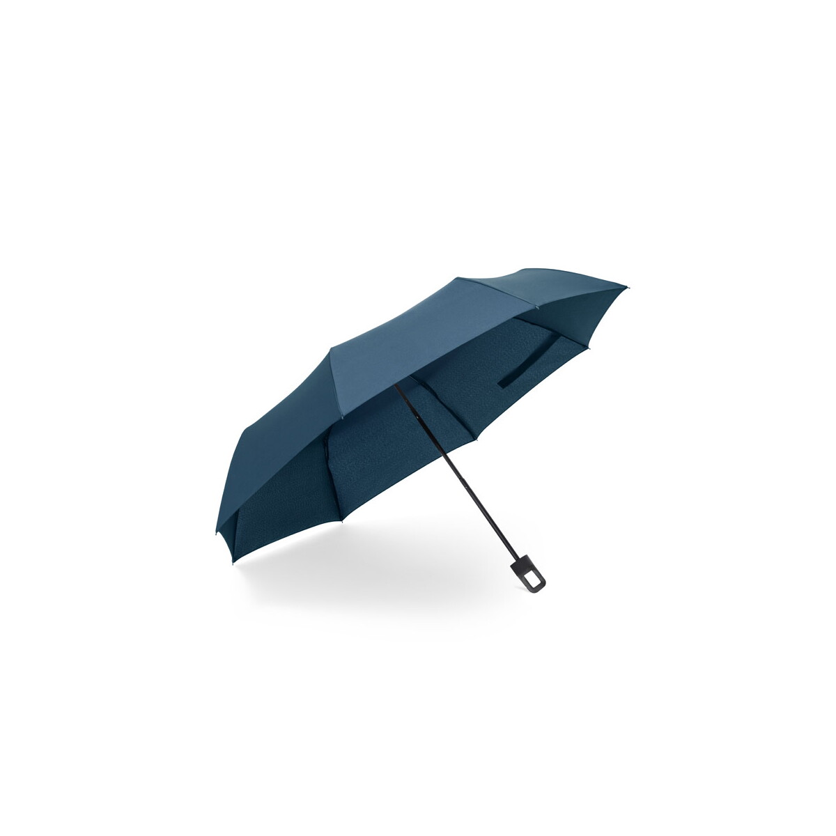 Parasole sztormowe z logo – george. parasol 21” wykonany z poliestru pochodzącego z recyklingu (100% rpet) 190t wiatroodporny pongee – granatowy 99173_104 GEORGE. Parasol 21'' wykonany z poliestru pochodzącego z recyklingu (100% rPET) 190T wiatroodporny pongee - Granatowy 99173_104