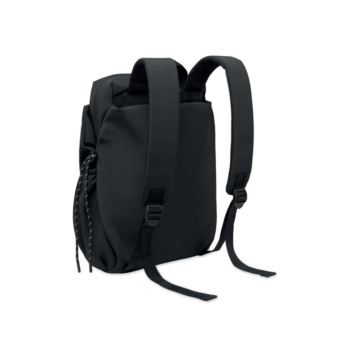 Plecaki z logo – nylonowy plecak na laptopa 16″ napa – czarny mo3180-03-back nylonowy plecak na laptopa 16