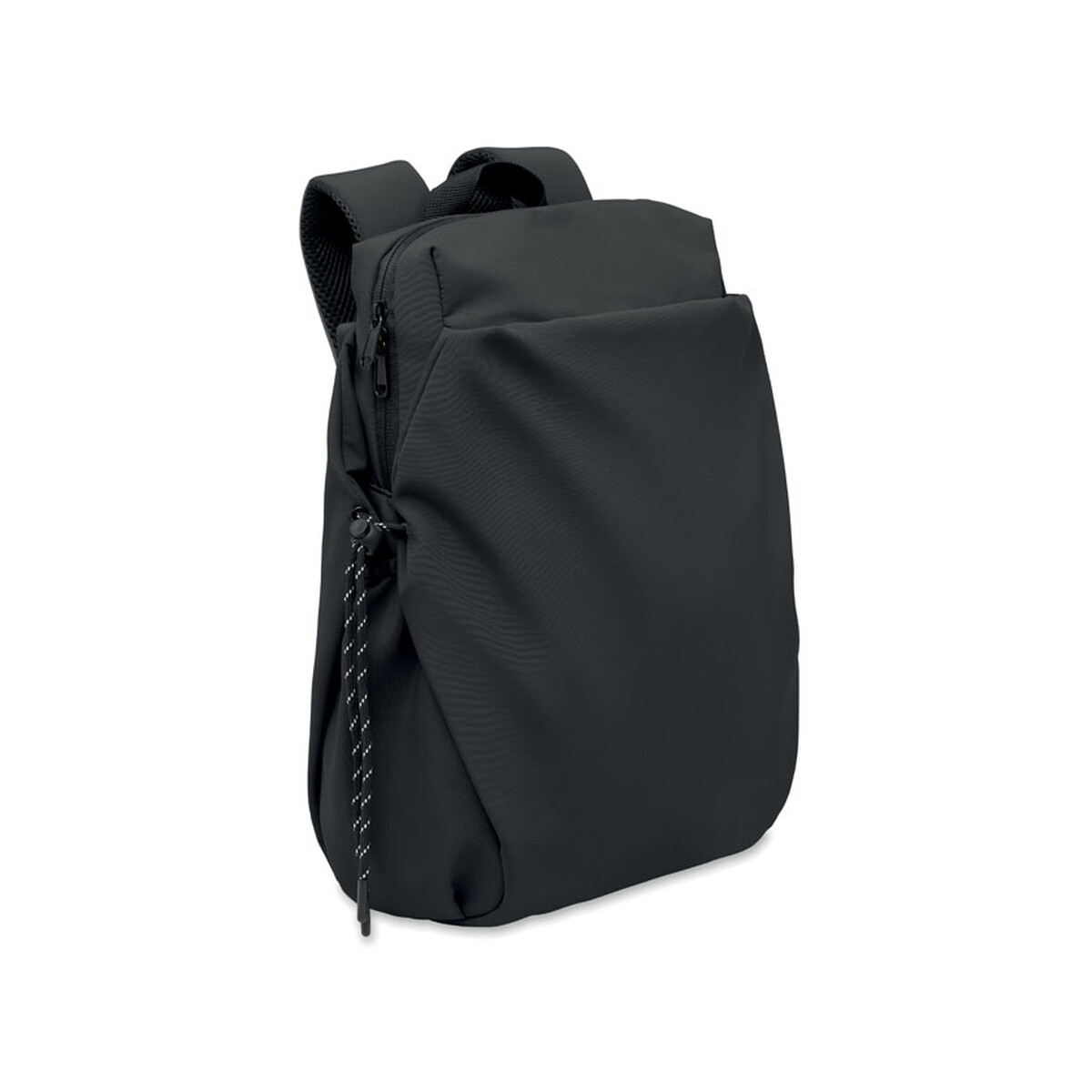 Plecaki z logo – nylonowy plecak na laptopa 16″ napa – czarny mo3180-03 nylonowy plecak na laptopa 16