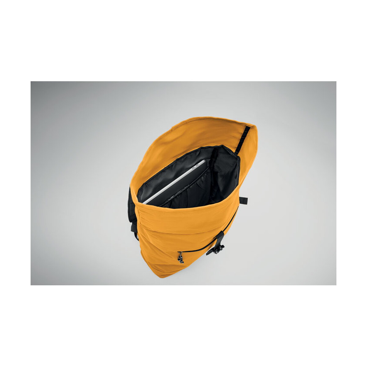 Plecaki z logo – plecak rolltop poliester 600d irea – okry mo2170-78-detail Plecak rolltop poliester 600D IREA - okry mo2170-78-detail
