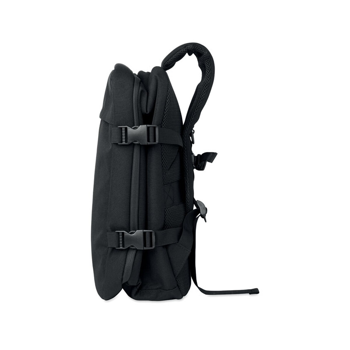 Plecaki z logo – plecak rpet 20l 15″ z zamkiem lock&go – czarny mo3137-03-picture2 Plecak RPET 20L 15