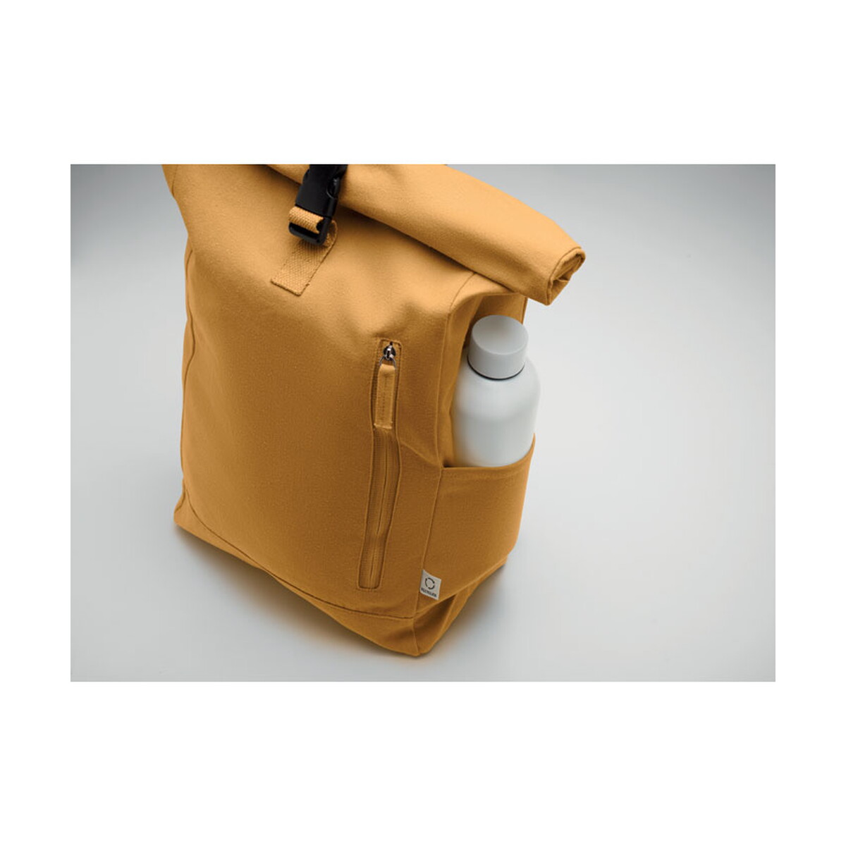 Plecaki z logo – plecak typu rolltop 390 gr/m² kamet – okryty mo2552-78-detail Plecak typu rolltop 390 gr/m² KAMET - okryty mo2552-78-detail