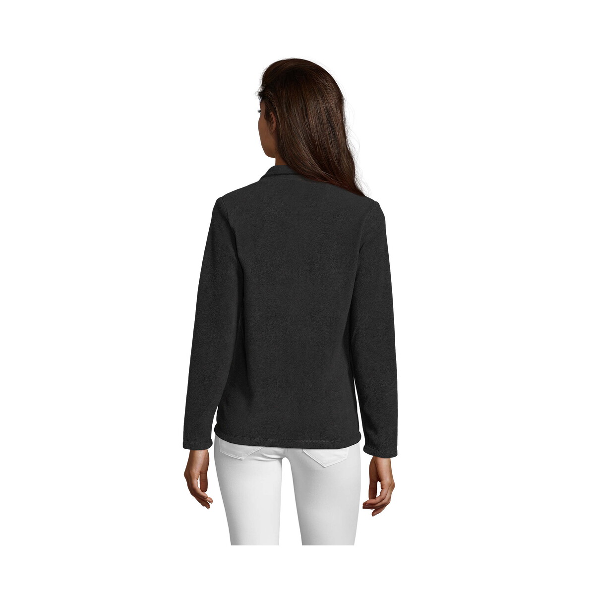 Polary z logo – norman damska polar 220 norman women – czarna – 3xl s02094-bk-back NORMAN DAMSKA POLAR 220 NORMAN WOMEN - Czarna - 3XL s02094-bk-back