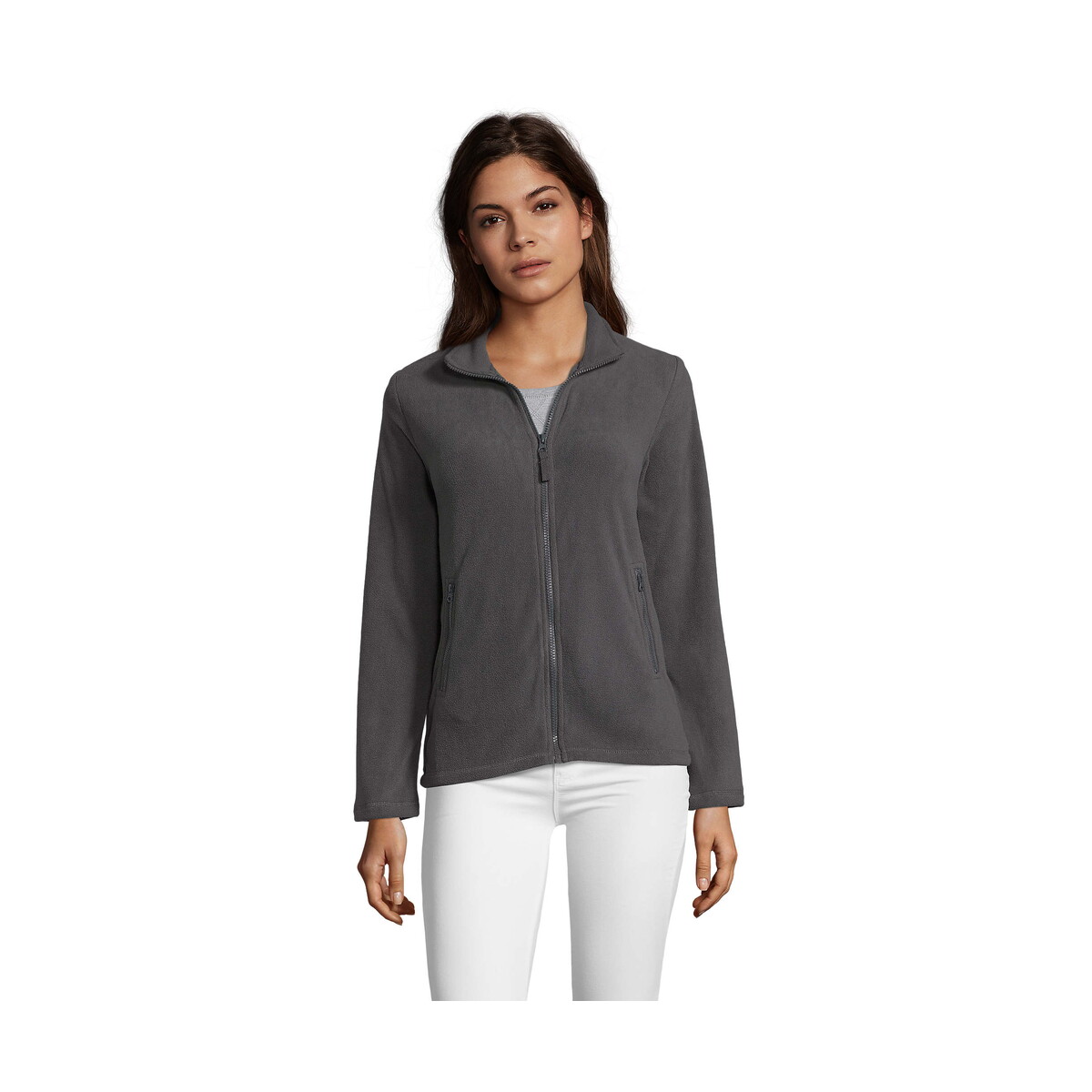 Polary z logo – norman damska polar 220 norman women – szarość węgla drzewnego – xxl s02094-cr NORMAN DAMSKA POLAR 220 NORMAN WOMEN - Szarość Węgla Drzewnego - XXL s02094-cr