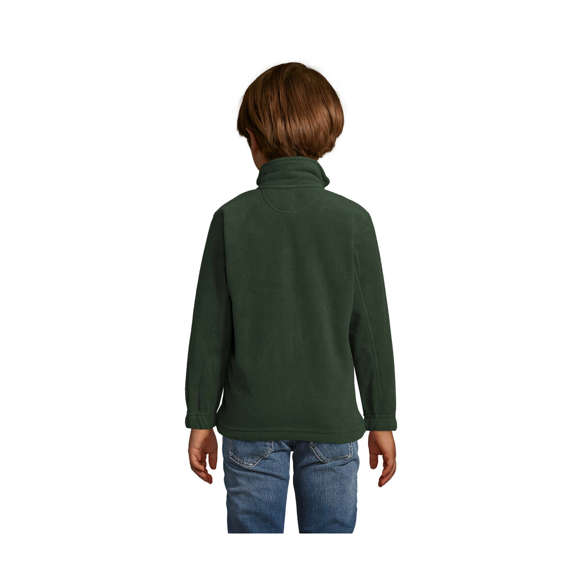 Polary z logo – north dziecięcy polar 300g north kids – zielony – 5xl s00589-fi-back NORTH Dziecięcy polar 300g NORTH KIDS - Zielony - 5XL s00589-fi-back