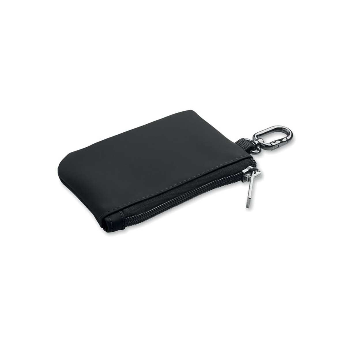 Portfele z logo – etui pu na klucze karabińczyk guardo – czarne mo3161-03 Etui PU na klucze karabińczyk GUARDO - czarne mo3161-03